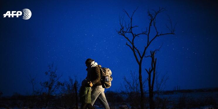 La crisis de los migrantes protagoniza muestra de la AFP en Bruselas